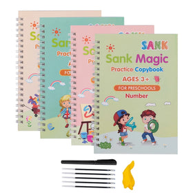 2026 Hottest Factory Price Magic Practice Copybook Is Suitable for Students to Learn and Use Reusable Copybook Magic 18.5 * 26cm