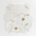 Modern 10mm Thick Waterjet Stone Mosaic Brass Inlay Parquet Mother Pearl Shell Marble Art for Bathroom Floor Kitchen Backsplash
