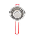 Kitchenware 400ml 600ml Silicone Handle Cake Tool Stainless Steel Double Boiler Pot Chocolate Melting Pot