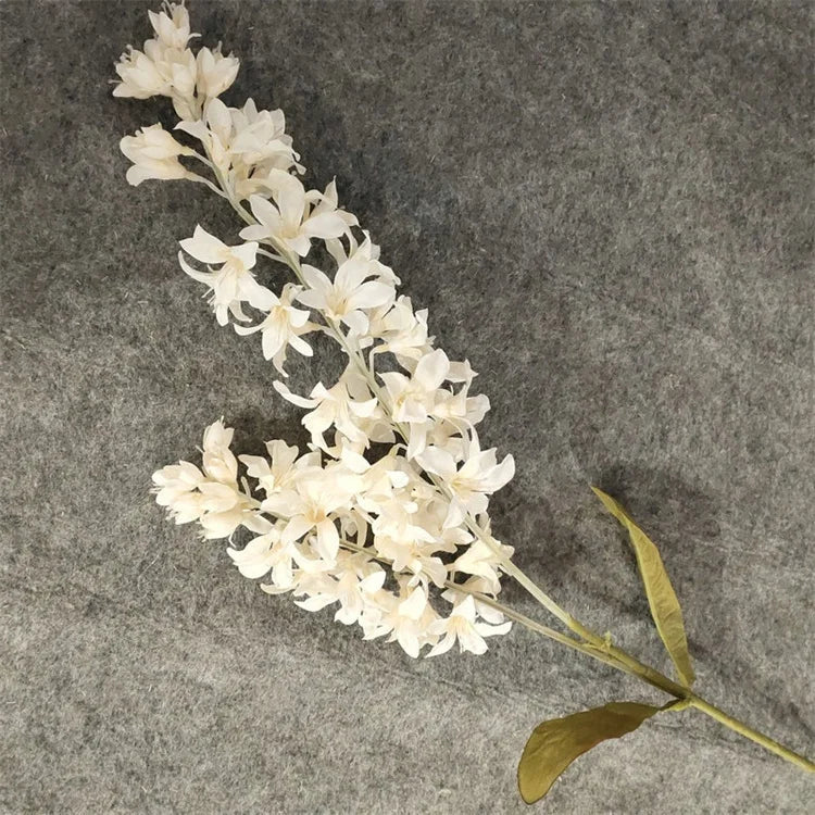 New Arrival U-3080 Handmade Realistic Artificial Silk Hyacinthus Orientalis Flower 2 Forks for Home Wedding Christmas Decoration