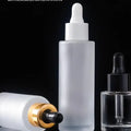 New Arrivals 20/30/40/50/60/80/100ml Flat Glass Cosmetic Empty Dropper Bottle with Reed Diffuser for Essence & Essential Oil