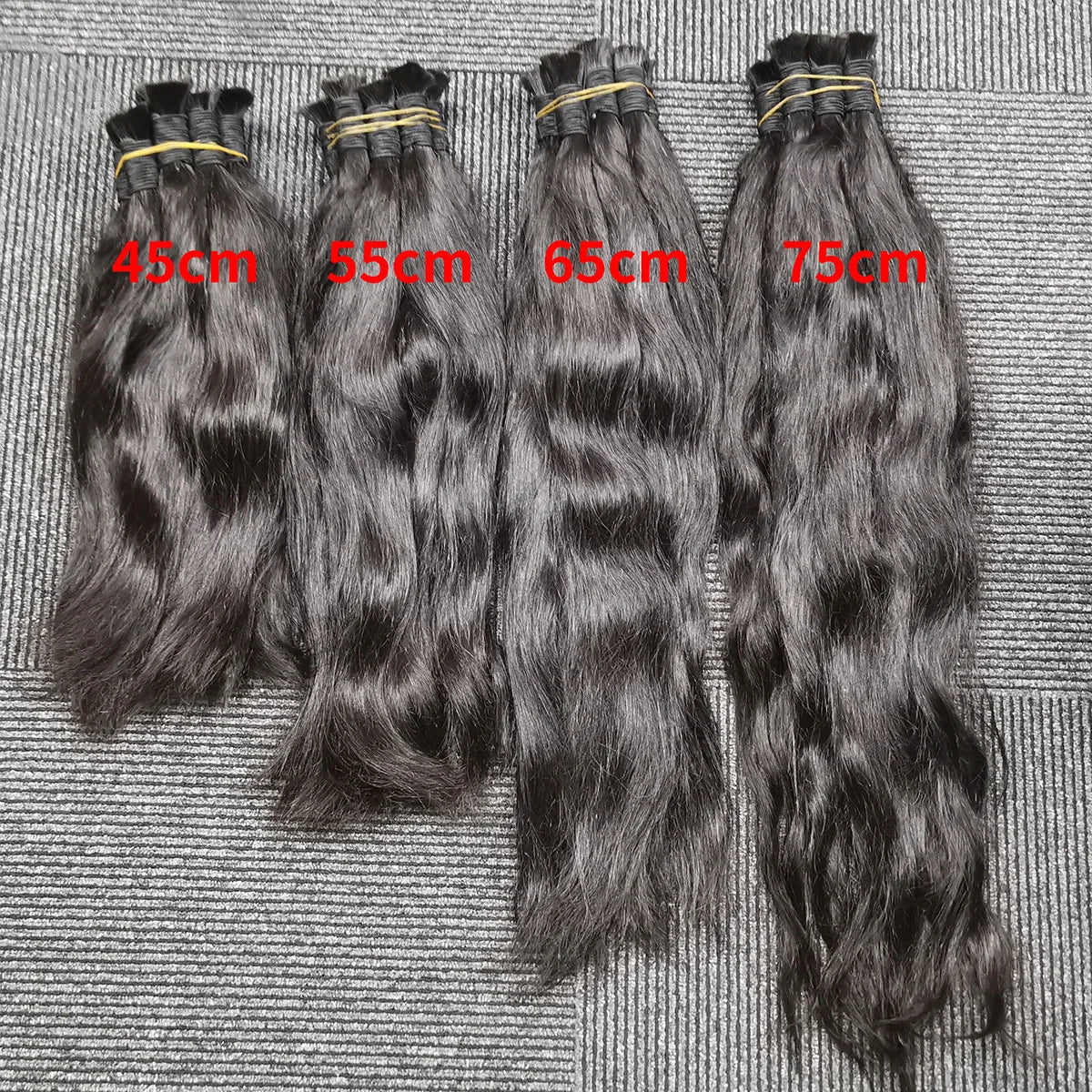 Free Ship to Brazil Cabelo Frete Gratis Para Brasil 10A Grade Hair Bulk Straight Virgin Hair Human Hair Cabelo Humano Atacado