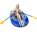 Hot Sale Portable PVC Inflatable Raft 1 Person Travel and Leisure Camping Fishing Boat for Lake Water Sports