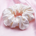Luxury 6A 19mm Silk Hair Elastics Bands Scrunchy Hair Tie 100% Silk Scrunchies