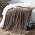 An Cotton Knitted  Blanket Nordic Simple Customized Wholesale Bedspread Manufacture Throw for Sofa
