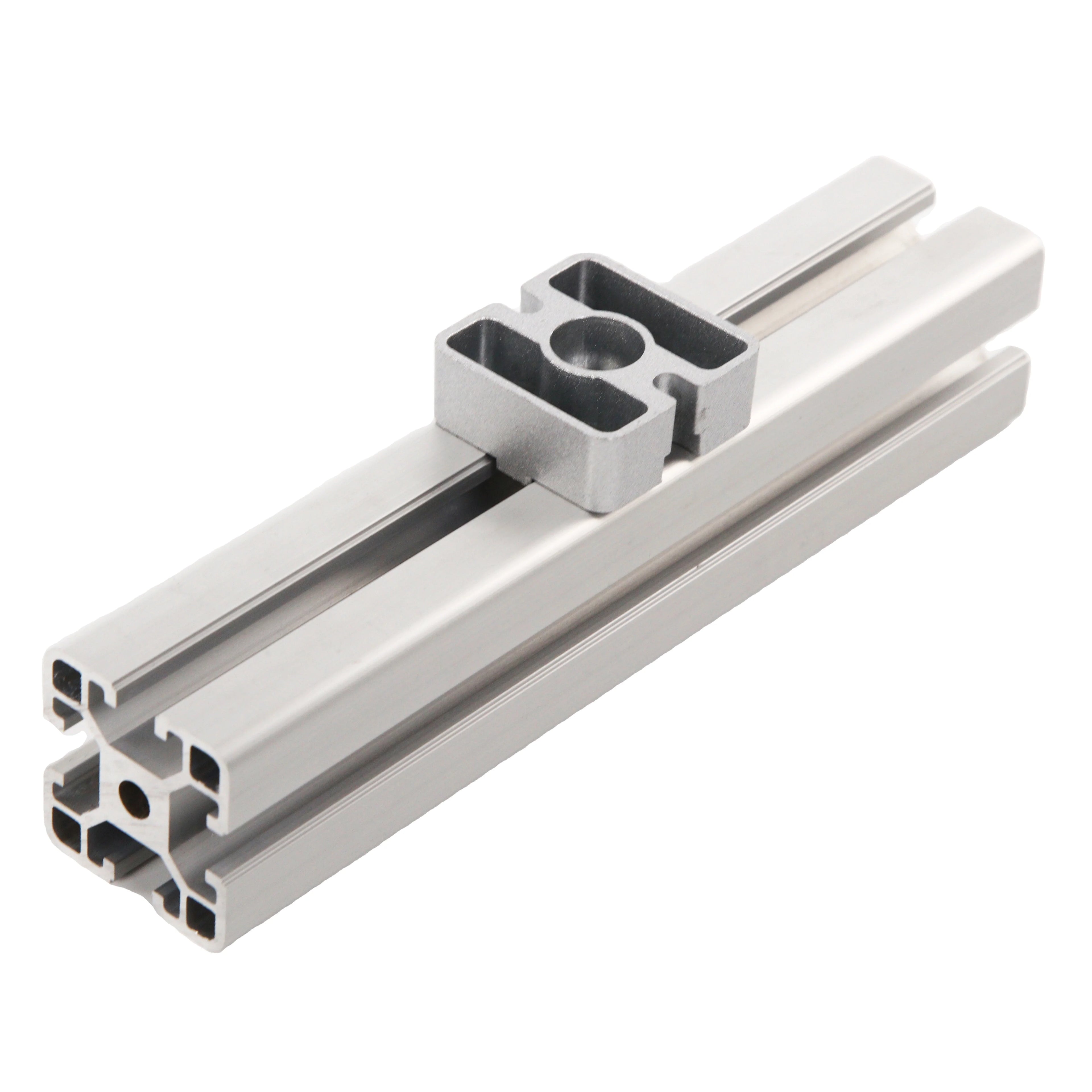 China Manufacturer  90 Degree 2142 New Machine Parts 40A Fixed Connection Block for Aluminium Extrusion  4040  Corner Brackets