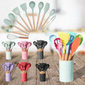 Wholesale 12pcs Kitchen Accessories Silicone Cooking Utensil Set Home Kitchen Gadgets