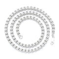 925 Sterling Silver Italian Bike Bicycle Chain Roll for Necklace Jewelry Making