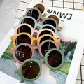 New Fashion Bulk Kids Boys Girls Round PC Frames UV400 Polarized Sunglasses for Children