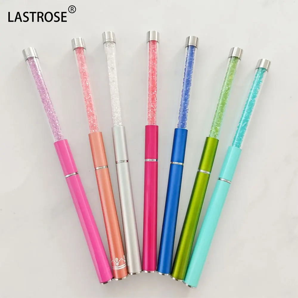 Wholesale Makeup Tool Eye Brow Brush Spoolie Brush Double Ended Head Eyebrow Comb Angled Eyelash Brush Private Label