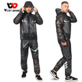 WEST BIKING Cycling Raincoat Waterproof Windproof Breathable Reflective MTB Road Bike Jacket Pants Suit Camping Men Women