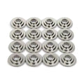 Titanium Grade 5 CNC Machined Car Accessories Exhaust Valve Spring Retainers with Broaching