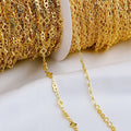 Factory Wholesale Shiny Brass Gold Plated Four Leaf Clover Figure 8 Chain for Jewelry Making