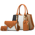 2025 New Arrival Product China Wholesale Fashion Contrast Women's Handbag Simple and Versatile Soft Women's Handbag