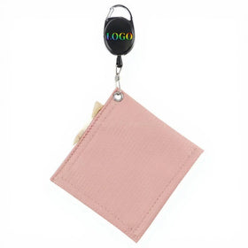 Outdoor Anti Lost Pull Reel Fishing Tools Holder Reel Carabiner Retractable Plastic with Metal Black PVC Zinc Alloy Opp Bag