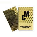Factory Prices Wholesale Custom Metal Cards High Quality Custom Metal Rose Gold Business Card