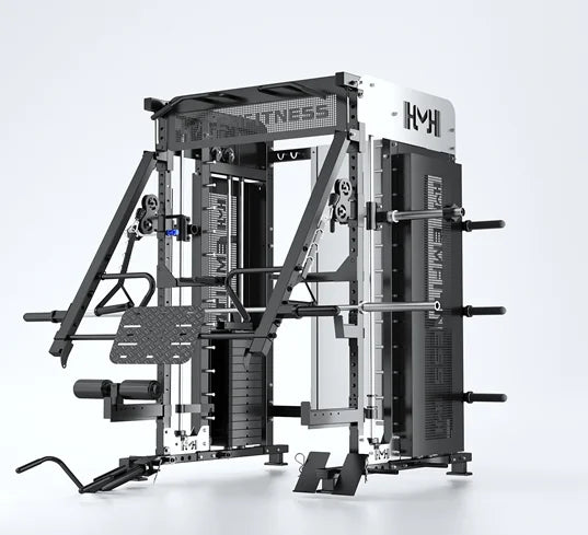 SK Wholesale Gym Multi Smith Machine/Power Rack/Cable Crossover Multi-Function Trainer Function Station Fitness Equipment MegaBDM