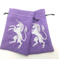 Custom Logo Suede Jewelry Packaging Pouch Bag Suede Packaging Jewellery Bag