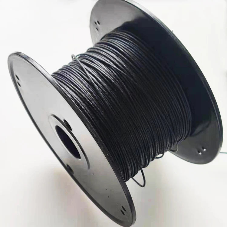 Wholesale White Black Push Back Wire One Conductor AWG22 Braided Output Guitar Pickup Wires