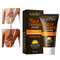 Wholesale SADOER Instant Dark Solarium Suntan Self Tanning Lotion for Private Label Face and Body Lotion