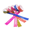 One Time Use Tyvek Band Paper Wristbands Promotional Custom Printed Logo Waterproof Wristband for Event