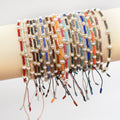 Summer Bohemian Miyuki Seed Beads Hand-woven Natural Freshwater Pearl Friendship Rope Bracelets