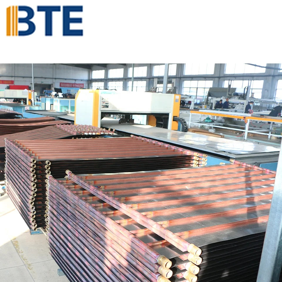 Laser Welding Flat Plate Solar Collector Solar Copper Absorb