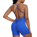 Female Yoga Wear Ladies Active Wear Open Back Athletic Sports Jumpsuit Fitness One Piece Fitness Clothing Women