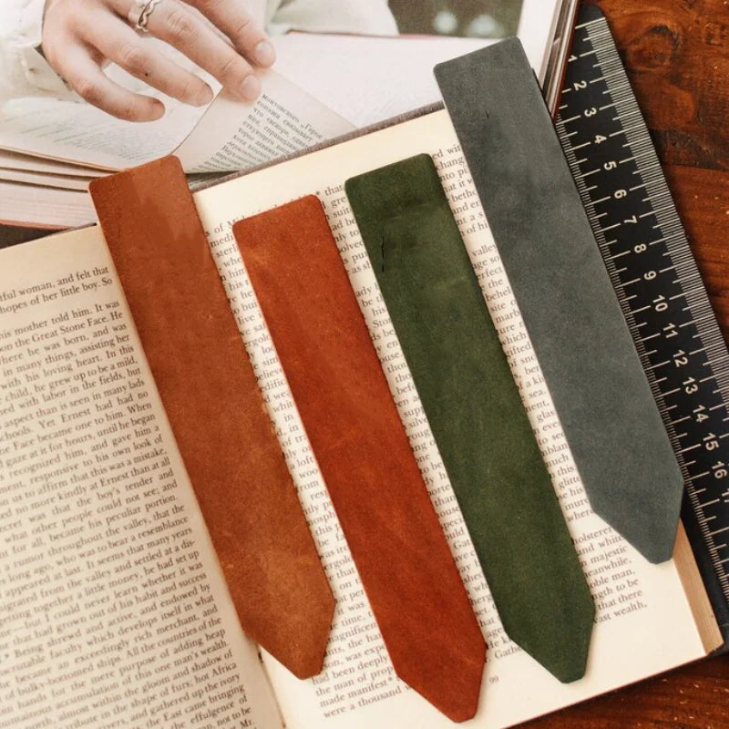 Personalized Leather Bookmark Embossed Bookmark Book Page Marker Book Lover Gift