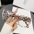 New Vintage Polygon Women Men Stitching Color Oversized Glasses Irregular Prescription Anti Blue Light Optical Eyeglasses