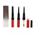 Custom Organic Matte Private Label 2 in 1 Lipgloss Long Lasting Waterproof Liquid Lipstick with Your Own Logo for Makeup