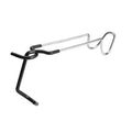 Factory Wholesale Outdoor Camping Multifunctional Chrome Finish Eco-Friendly Anti-Slip Tent Pole U Shape Orange/Black Hook