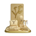 Luxury jewelry window display rack necklace ring earrings bracelet jewelry counter display props