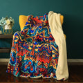 Wholesale Personalized Sublimation Name Fleece Blankets with Logo for Winter