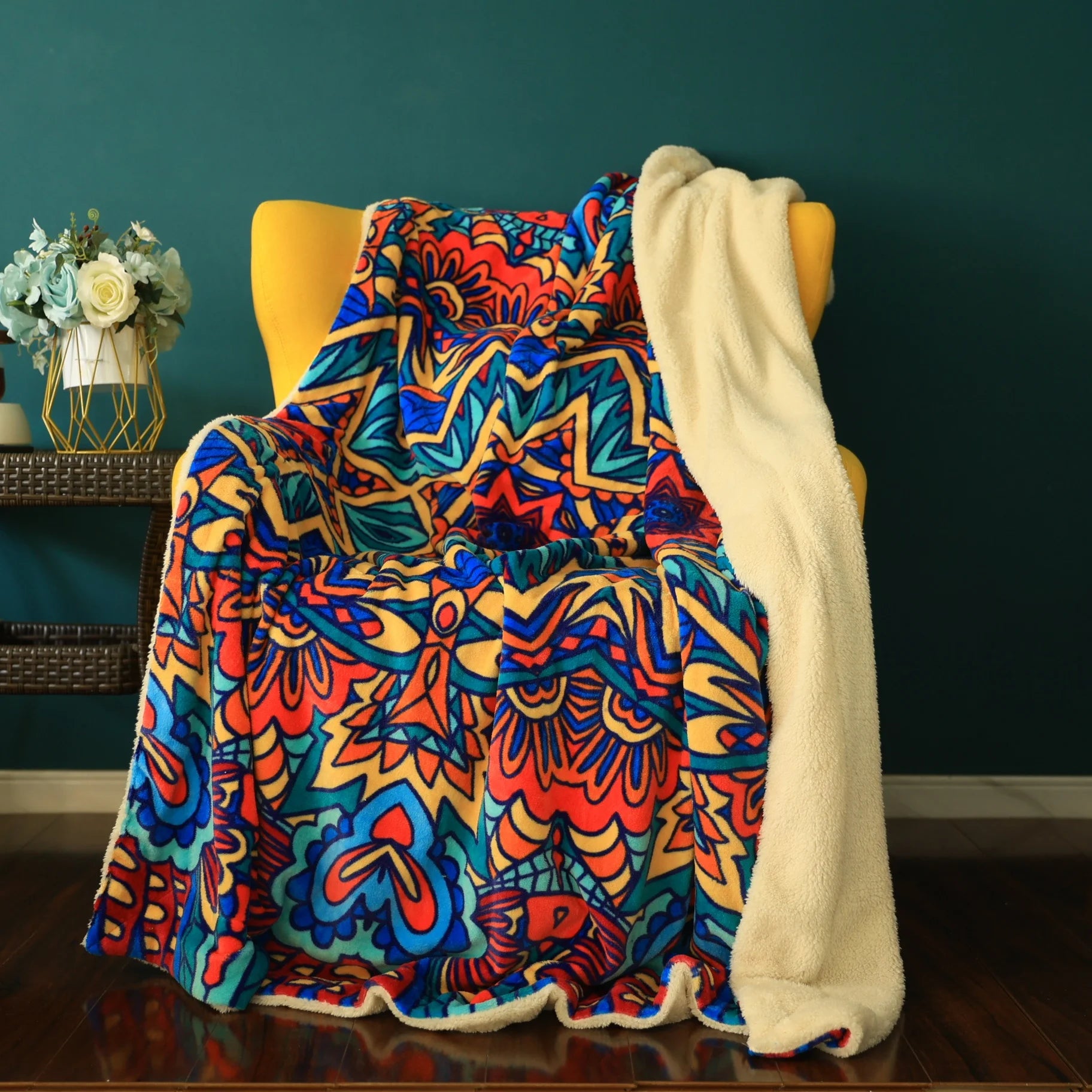 Wholesale Personalized Sublimation Name Fleece Blankets with Logo for Winter