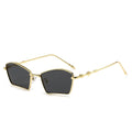 QSKY Made in China Wholesale Sunglasses Classic Fashion Designer Sunglasses Luxury Metal Frame Fan Sunglasses
