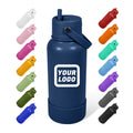 Factory Custom Logo 32OZ Stainless Steel Thermal Flask Water Bottle Double Wall Insulated Lid Straw Outdoor Traveling Europe
