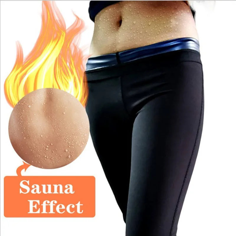 Hot Women's  Pant Slimming Sport Leggings Sweat Body Shaper Neoprene Thermal Shorts Sauna Pants