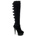 Black Fine Heel Suede Thick Bottom 15cm Nightclub Platform Strip Dance Steel Pipe High-heeled Boots