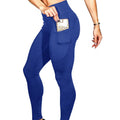 Yoga Running Seamless Sports Fitness Pants Leggings With Pocket Sports Yoga Pants Women