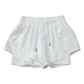 Sport Women's Shorts Fitness 2 Layers Shorts Drying Fit Short Jogger Gym Yoga Shorts