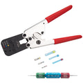 JRready ACT-232 (M22520/37-1 Equivalent) Crimp Tool for Crimping M81824/1678910111314 Series Heat Shrinkable Splices