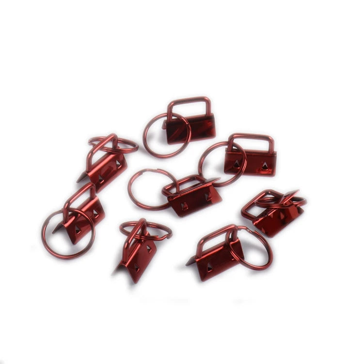 Ivoduff Various Color 1inch Key Fob With Key Ring Webbing 25mm Key Fob Hardware