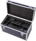 Aluminum  Black Toolbox Organizer for Repair Tool Car Toys Household Goods Small Tool Storage Box Carrying Case
