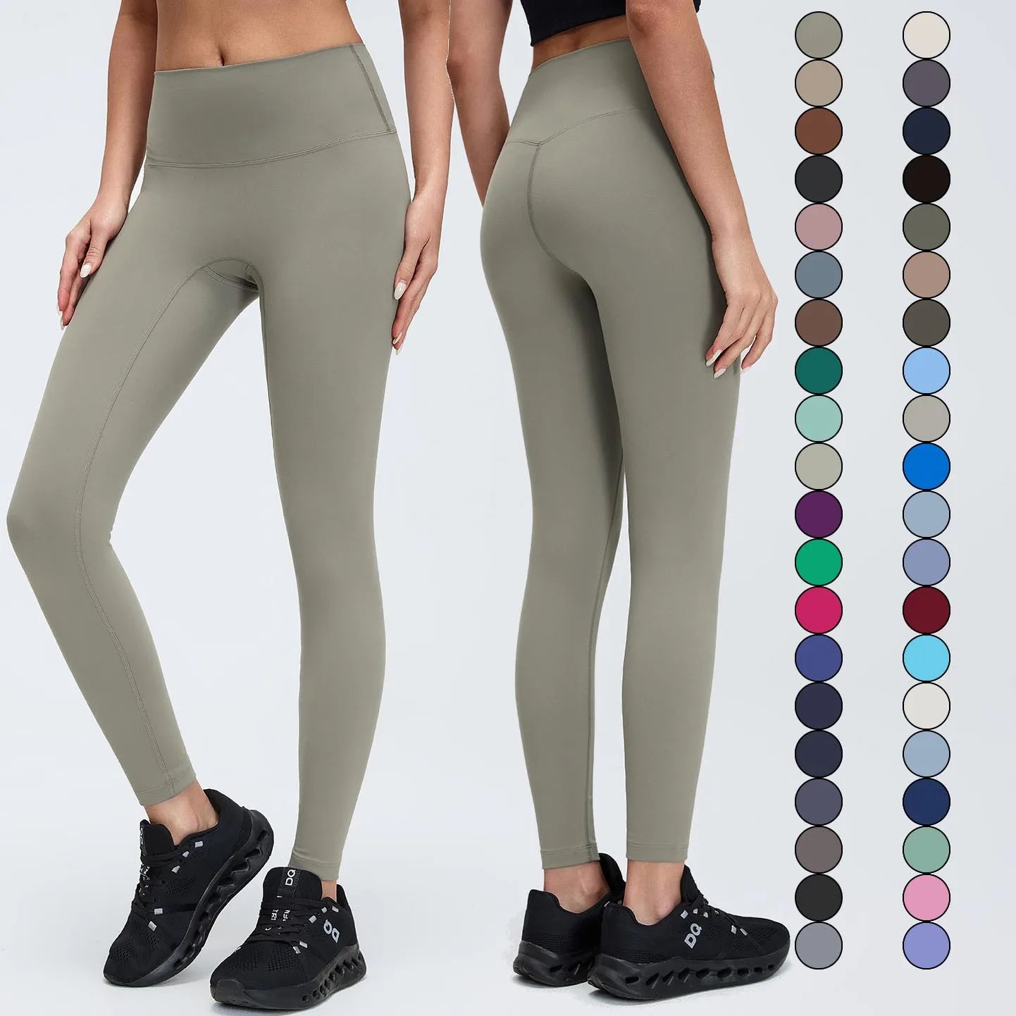 YIYI Wholesale Summer High Waist Yoga Pants for Women Booty Lift Workout Leggings for Women Tight Stretchy Pants for Women Sport
