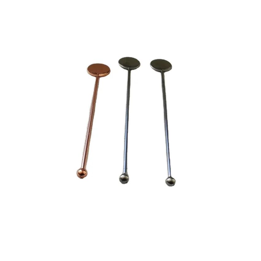 Customizable 304 Stainless Steel Stir Sticks Metal Rod Polished Bar Tooling Protective Box  Carton Packaging