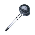 Circular Three-Section Telescopic Aluminum Alloy Landing Net for Fish Landing