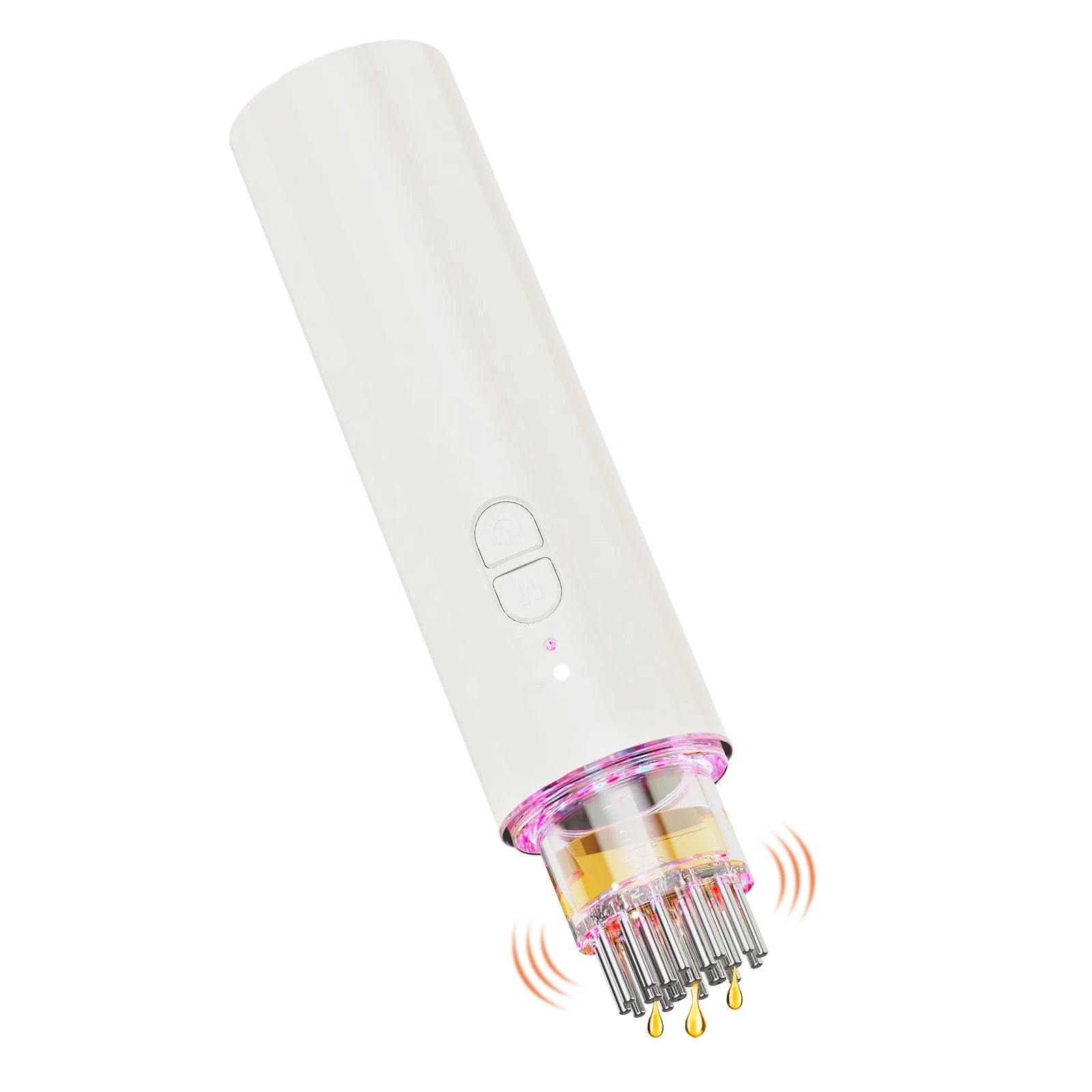 2 in 1 Electric Hair Scalp Massager Scalp Oil Serum Applicator Scalp Massager Head Hair Oil Applicator Electric Oil Dispenser