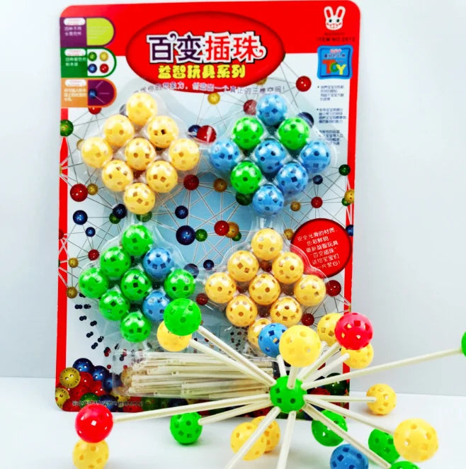 Variety Inserted Bead Educational Toys Favorite Gift Building Blocks Toys