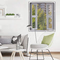 Modern Magnetic Soft PVC Strips Fiberglass Mesh Anti-Mosquito Window Screen Plastic Frame for Apartment Use-China Factory